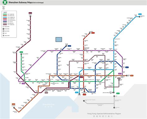 蓮塘口岸2023深圳地鐵線路圖